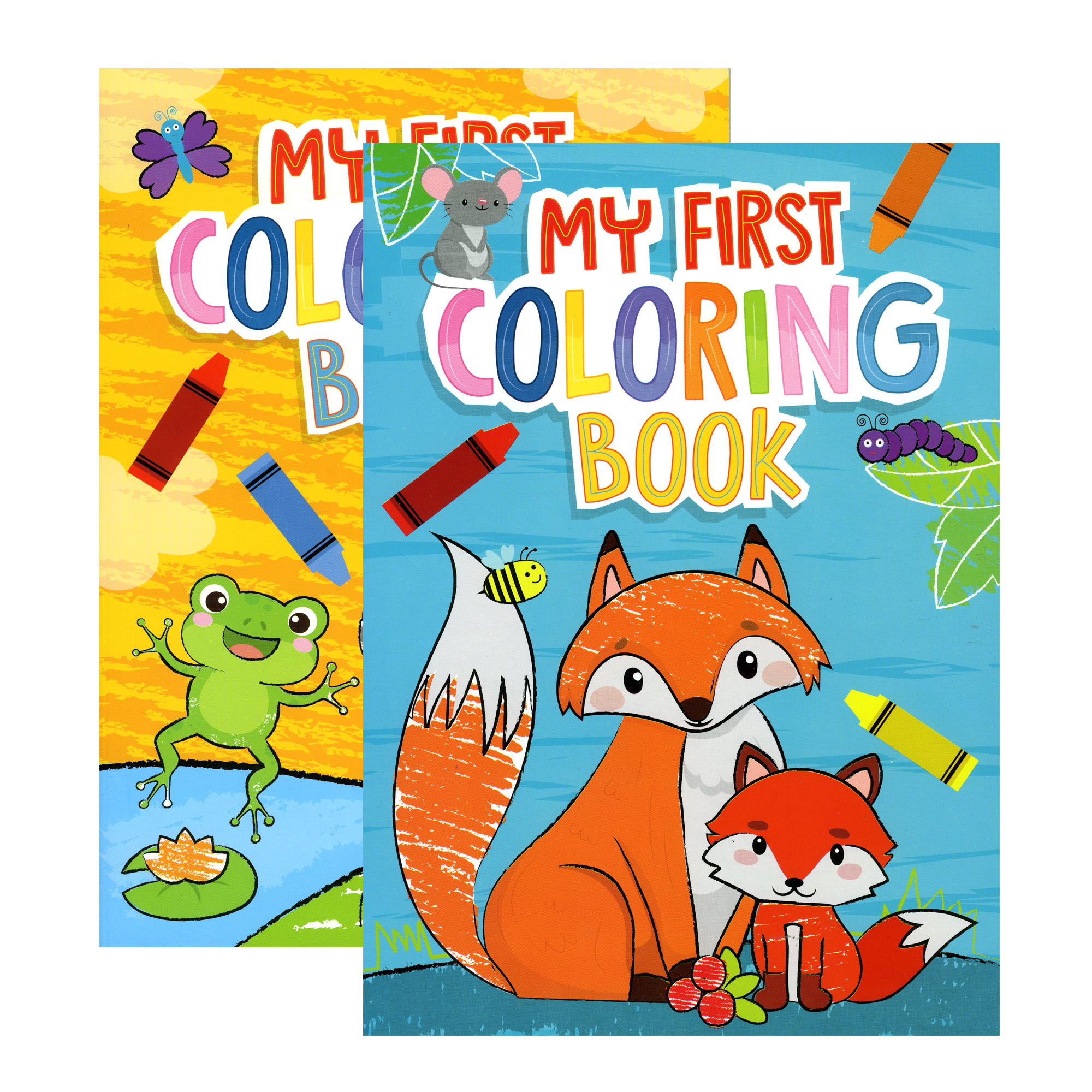 Jumbo Toddler Animal Coloring Book: My First Big Book of Coloring