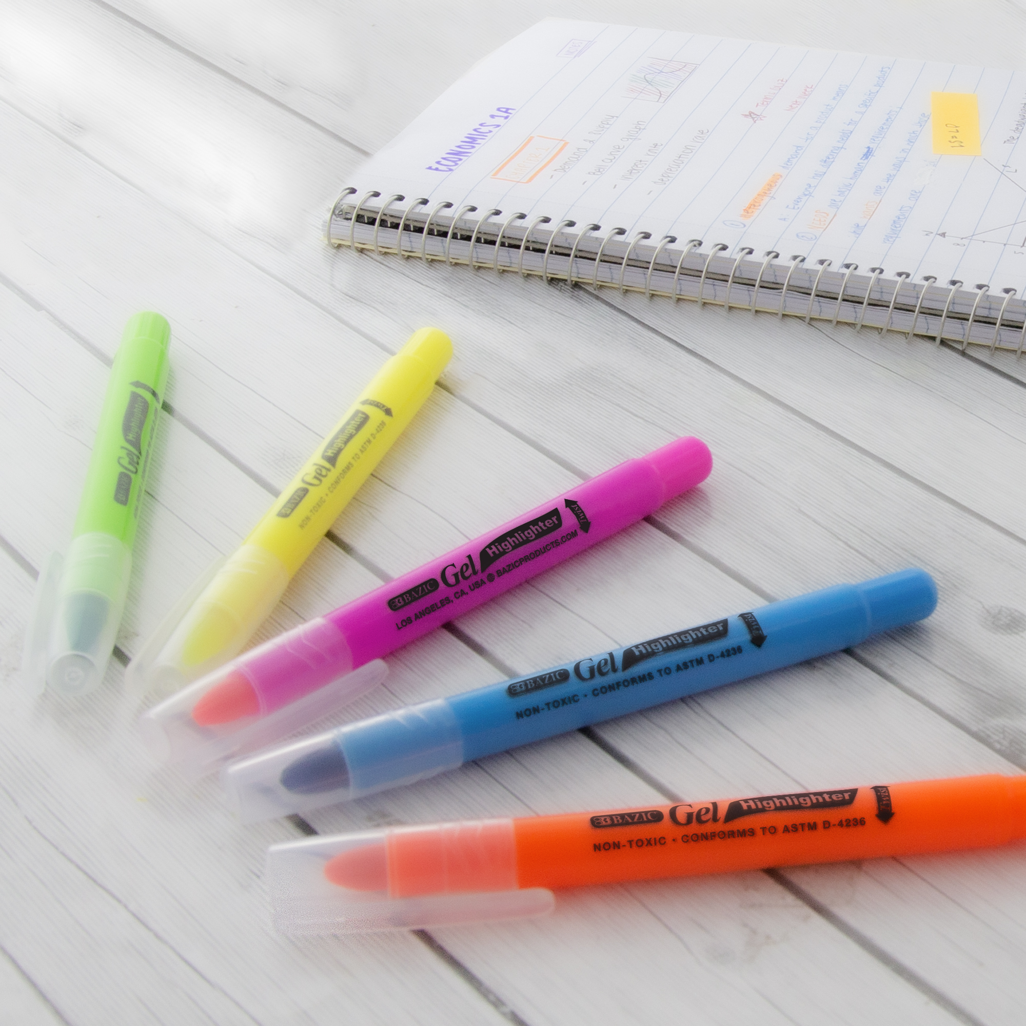 Highlight Your Career Fluorescent Gel Highlighters - Personalization  Available