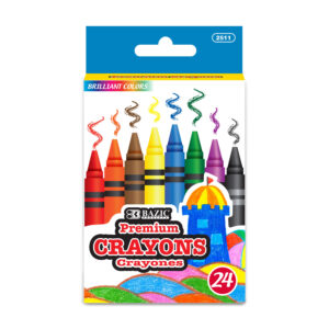 Bazic Products 6 Color Silky Gel Crayons