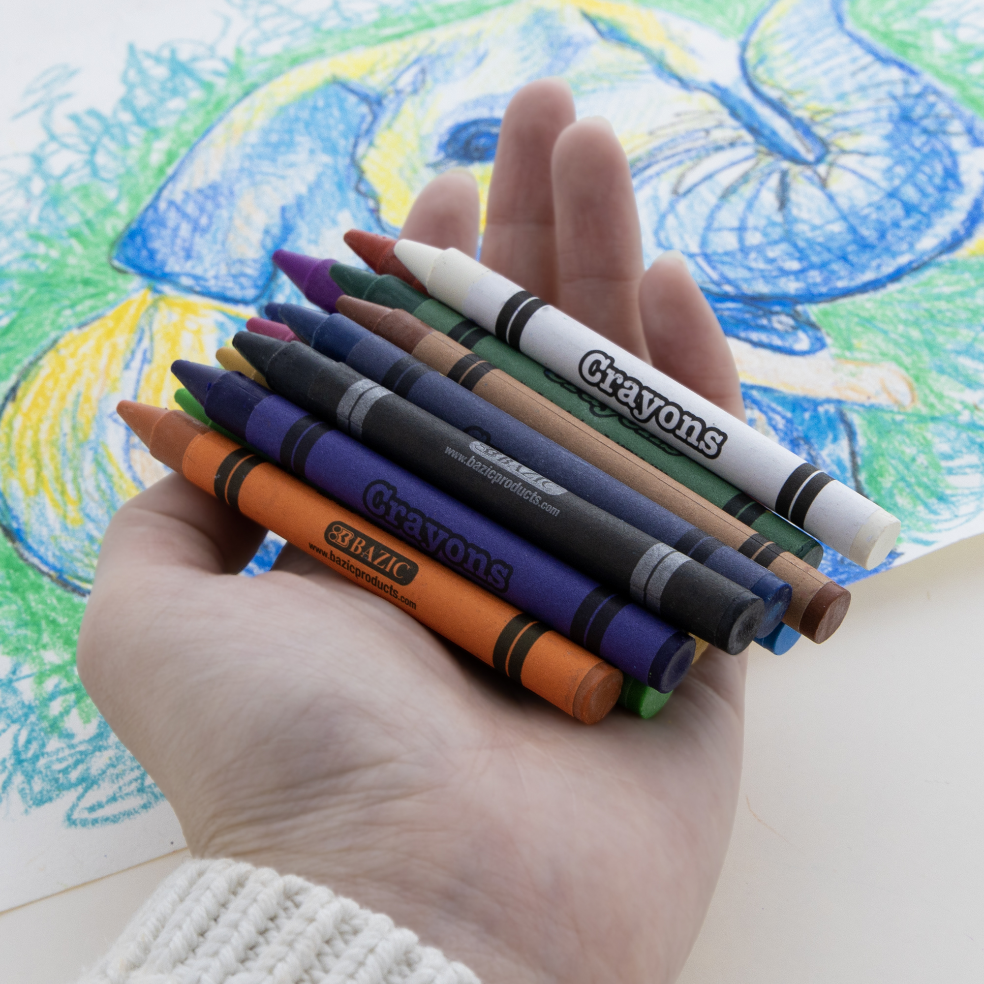 Designer Premium Crayons Mega Pack