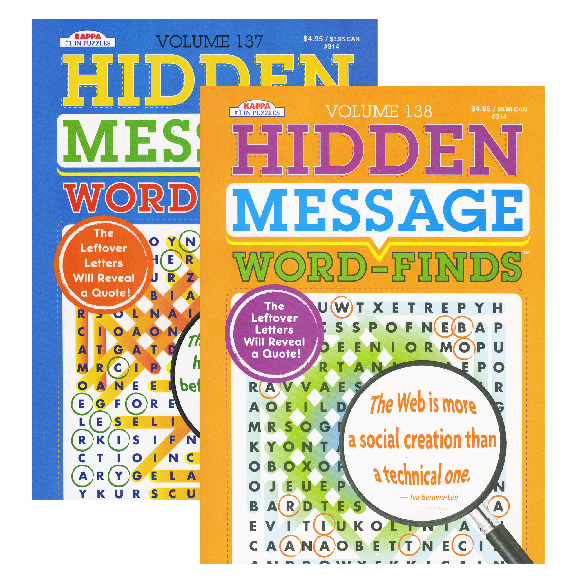 KAPPA Hidden Message Word Finds Book Bazic Products