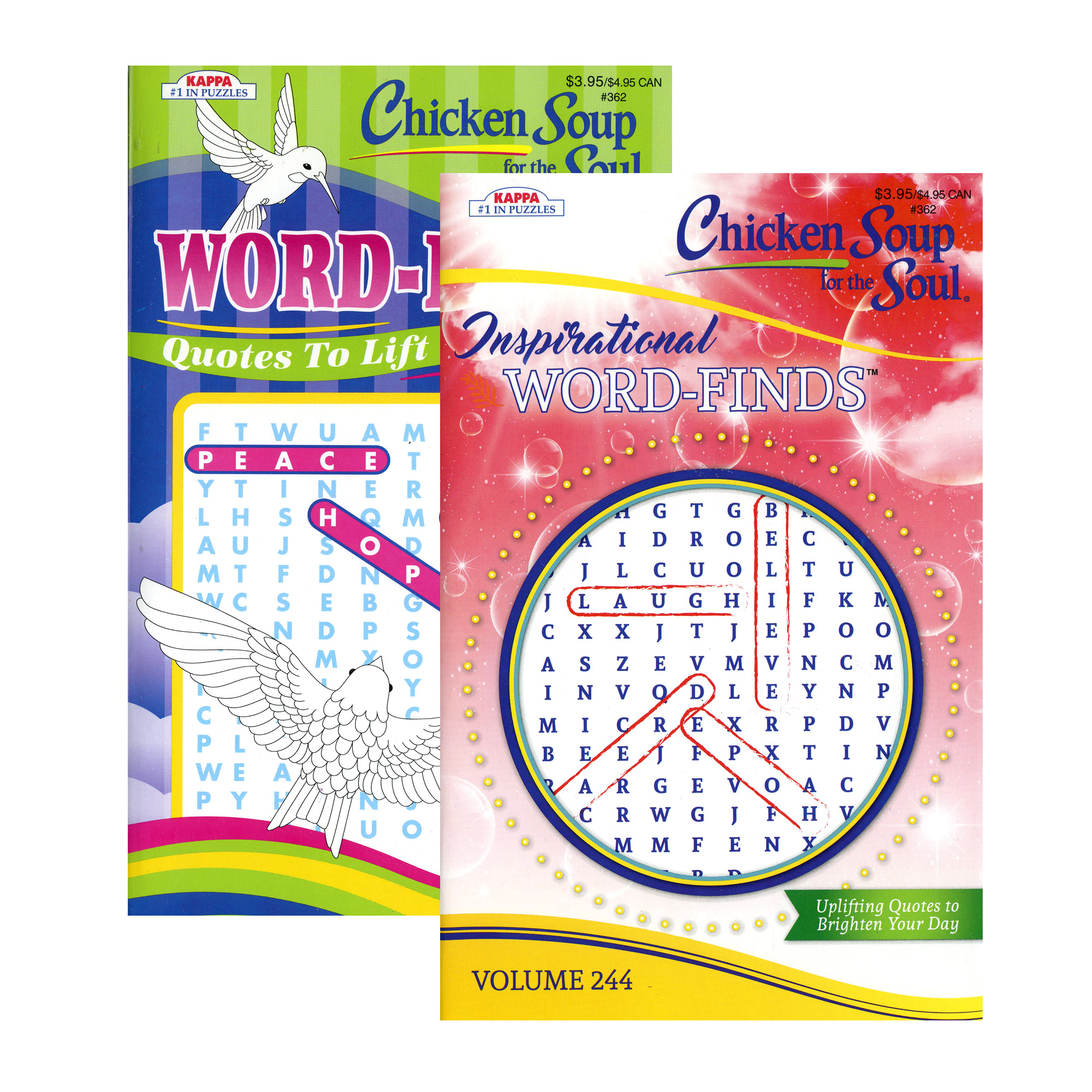 Details about   Chicken Soup for the Soul Word Finds Puzzle Book Volume 235-Word Search New 