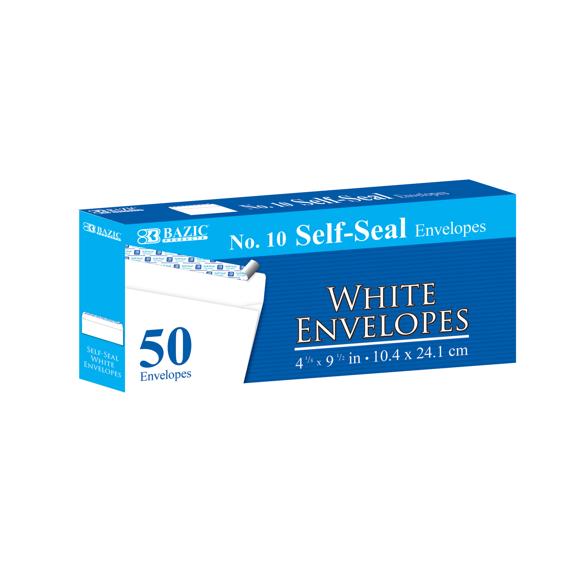 A5 plain white self seal enveloppes 90gsm SS 10 x C5 
