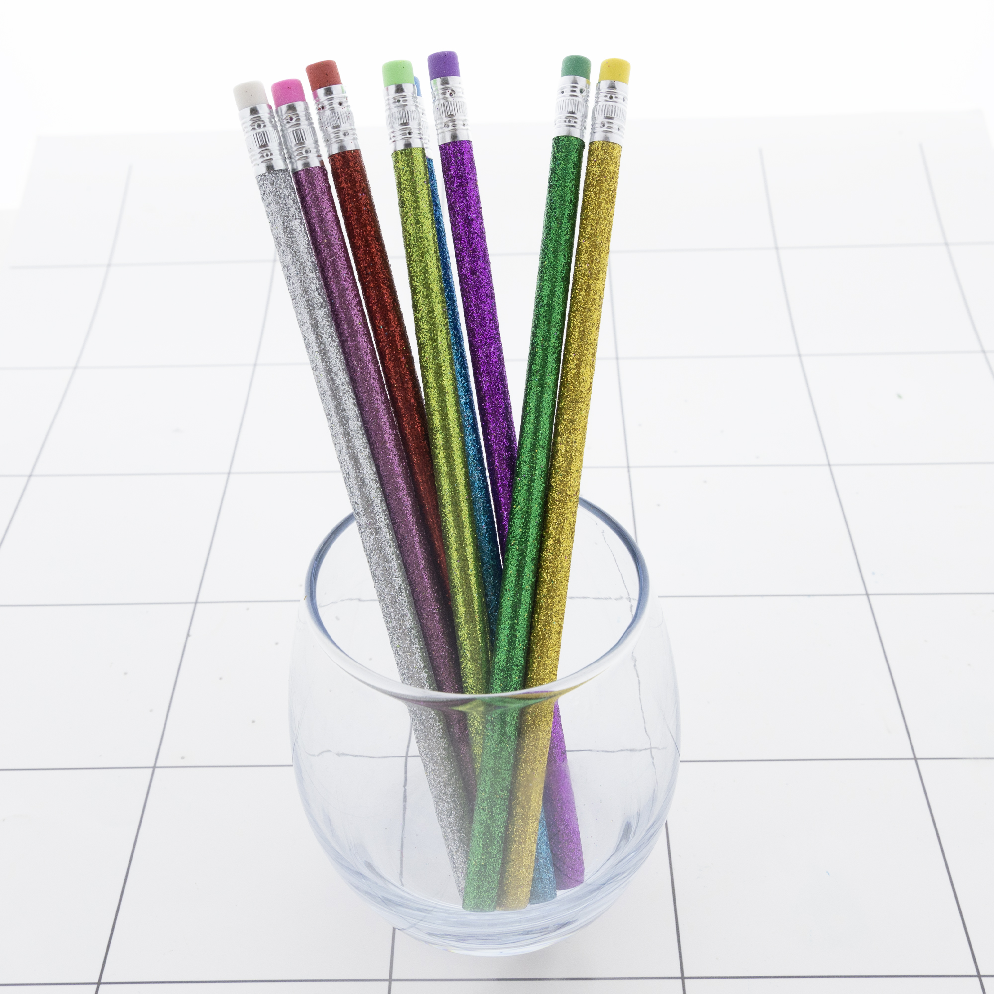 Colorful glitter pencils  Colorful glitter, Pencil, Coloured pencils