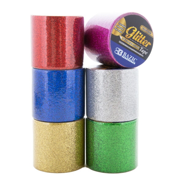 BAZIC 1.88 X 3 Yards Glitter Tape Bazic Products