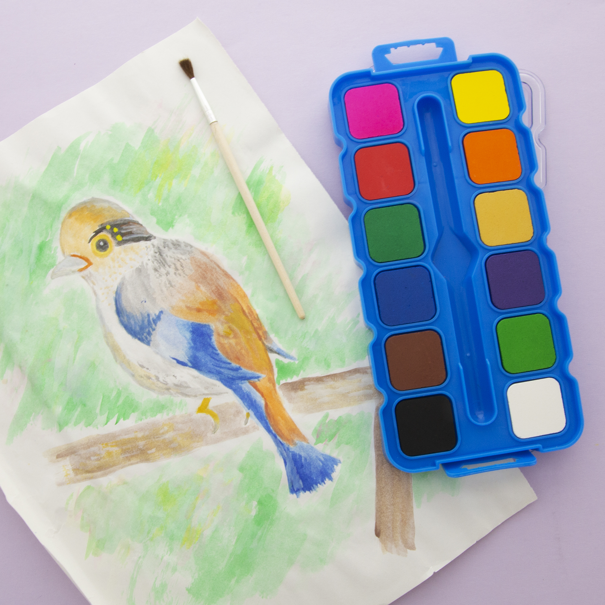 Watercolor Blends for Kids 