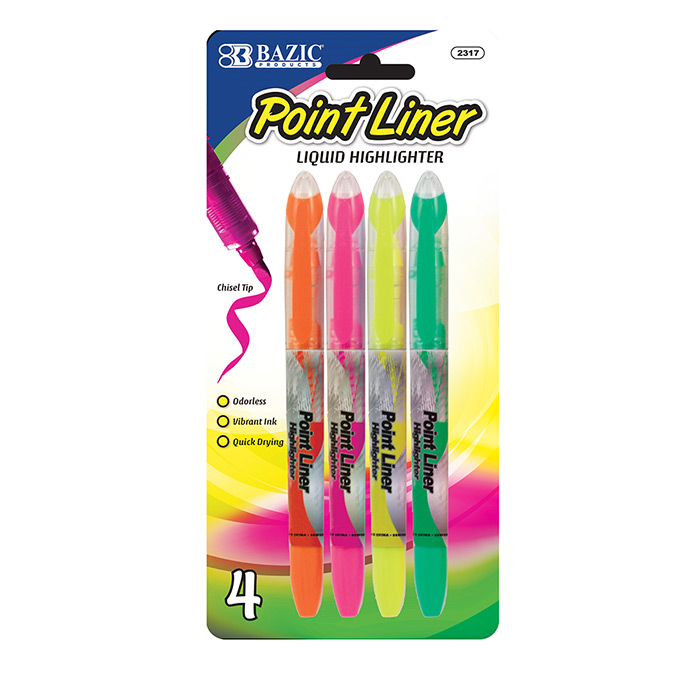 Click 'N Glo – 5 in 1 Highlighter and 4 Color Pen Combo – Armand