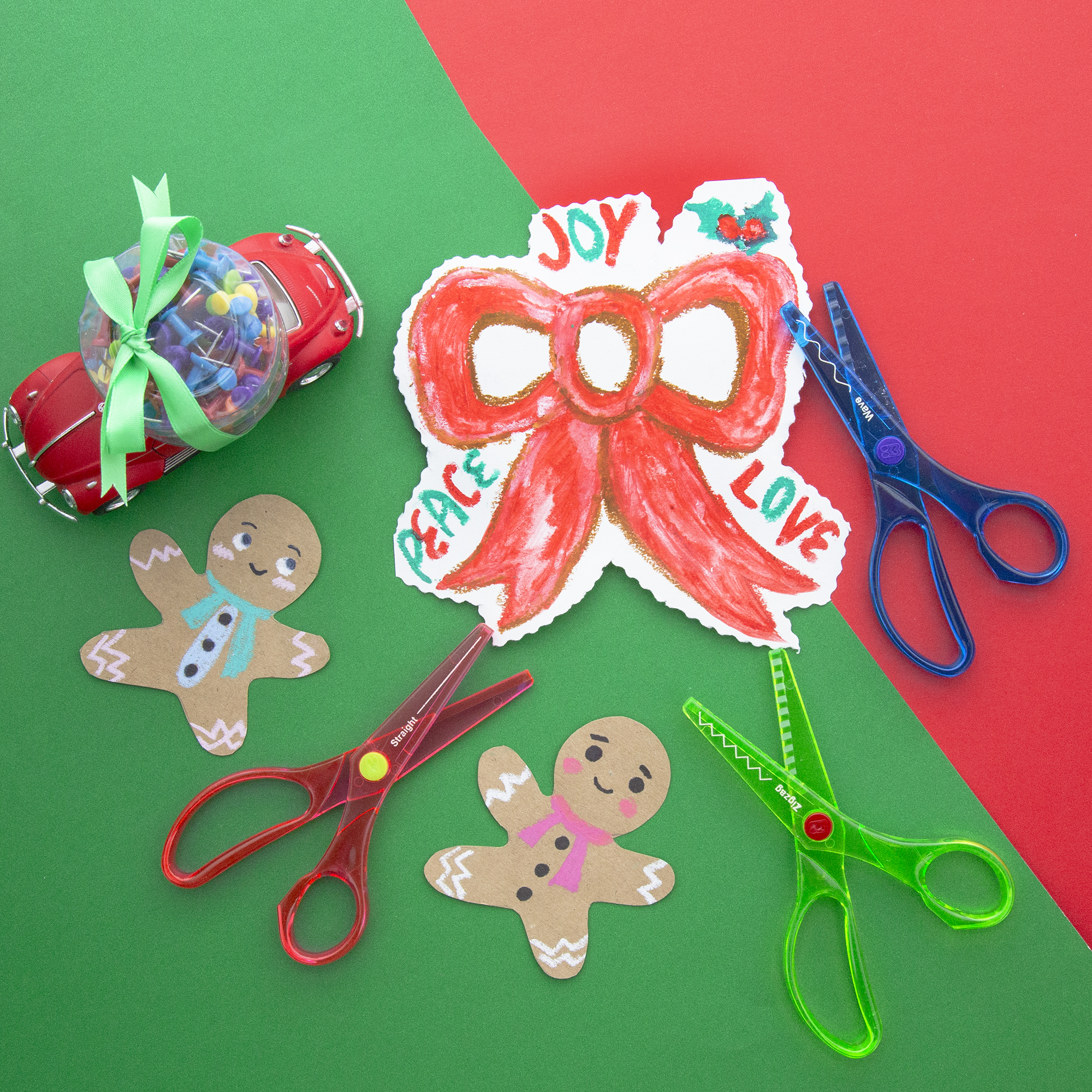 Kids,Toddlers Safe Tip Paper Scissors,Safety Rule Blade Craft