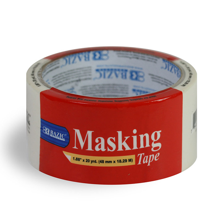 General Purpose Masking Tape Bazic Stationery/Bangkit USA Corporation 950 60 Yards BAZIC 0.71 X 2160 