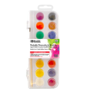 BAZIC Finger Paint Assorted Color 40ml (4/Pack) - Bazicstore