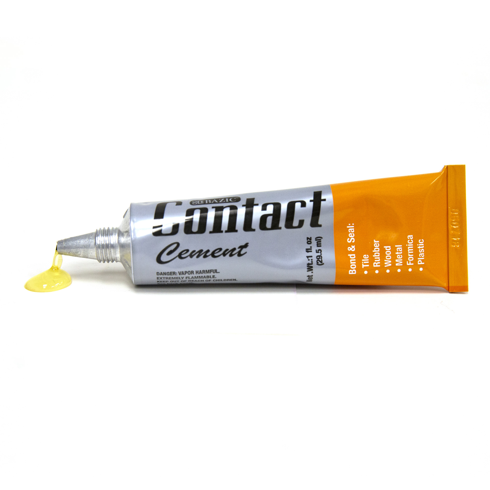 BAZIC 1 FL OZ (30 mL) Contact Cement Adhesive Bazic Products