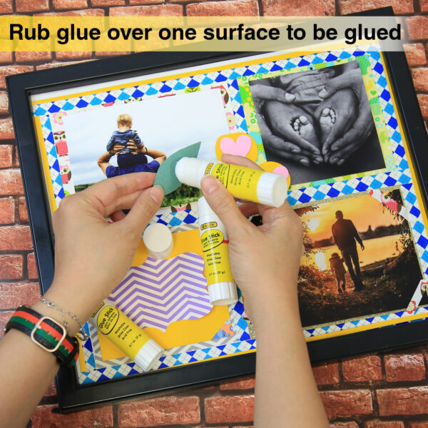  Glue Stick Water-Soluble PVA Washable School Glue Stick Solid  Glue 36g : Everything Else