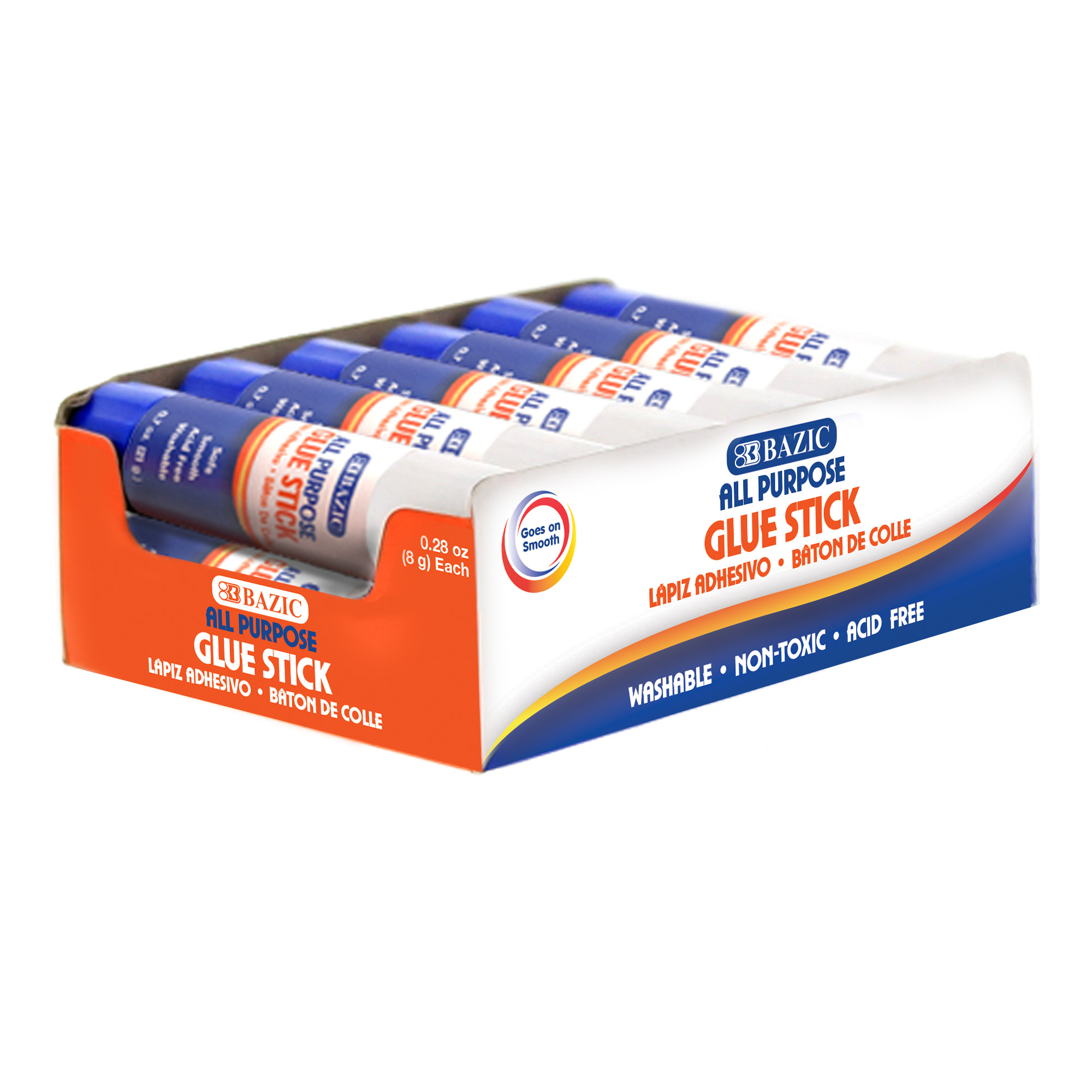 BAZIC 0.28 oz (8g) Premium Glue Stick Bazic Products