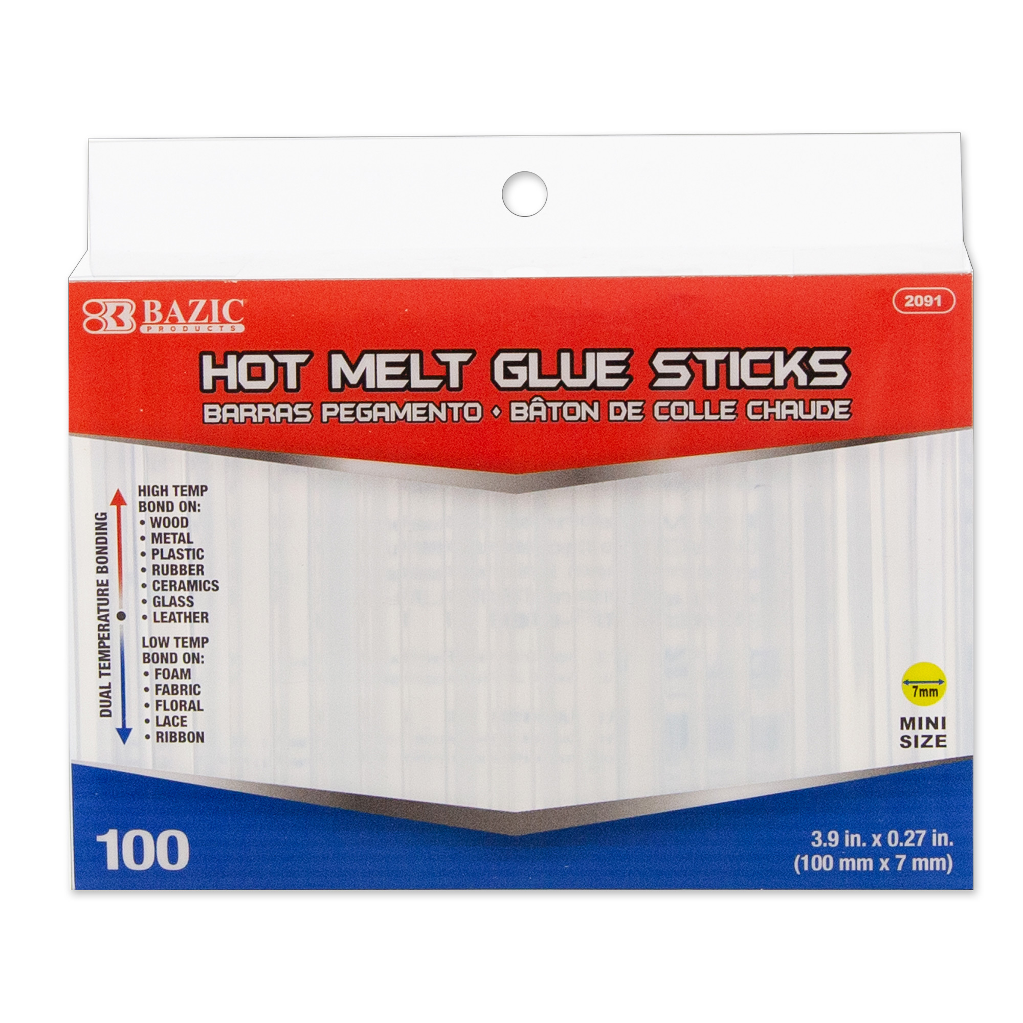 Othmro 20Pcs Hot Glue Sticks Glue Sticks Bulk Hot Glue Gun Refill Sticks  Hot Melt Adhesive Glue Stick All-Purpose Dual Temp Glue Sticks for Glue Gun