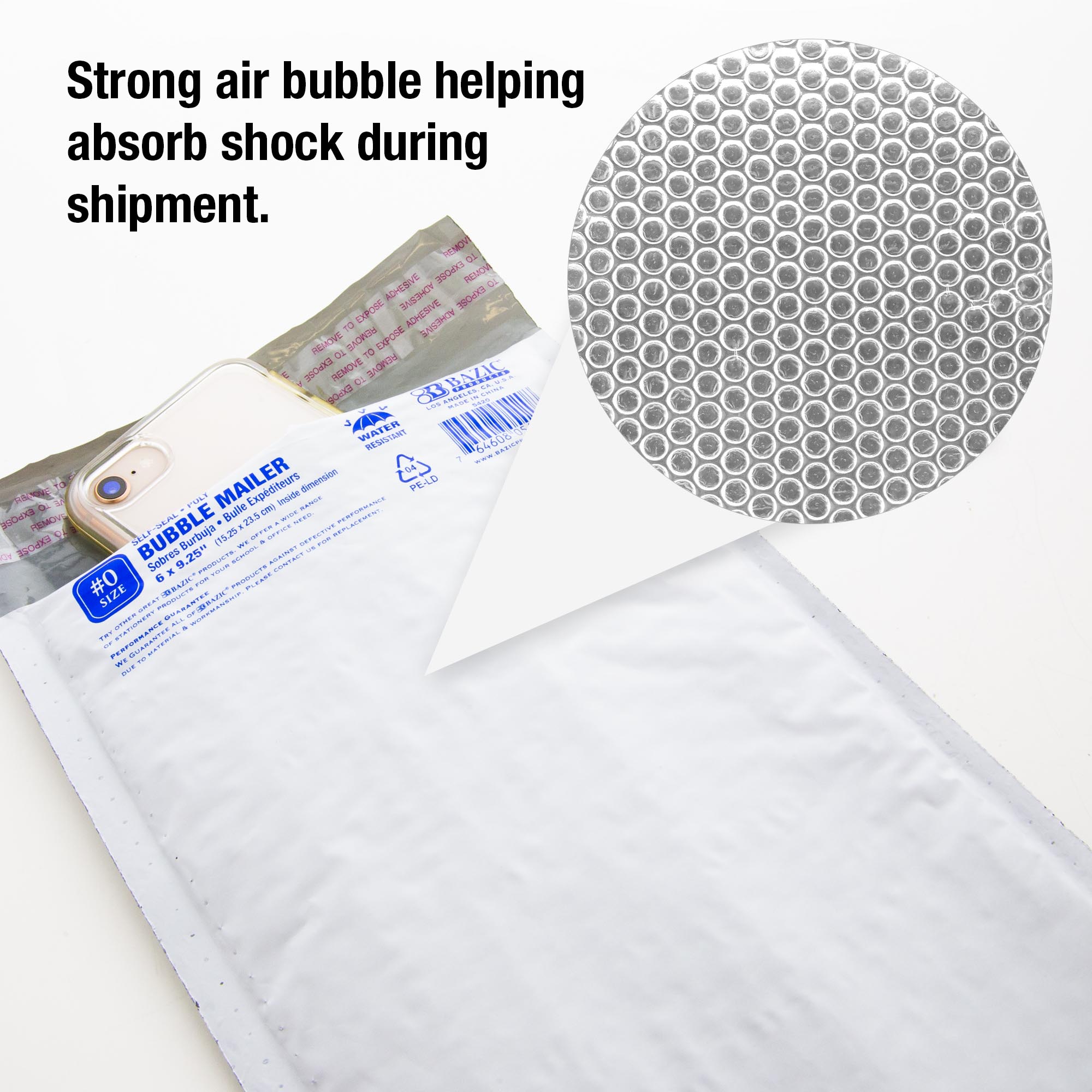 Details about   KSK Bubble 10.5" x 15.25" Poly Bubble Mailers Padded Envelopes 