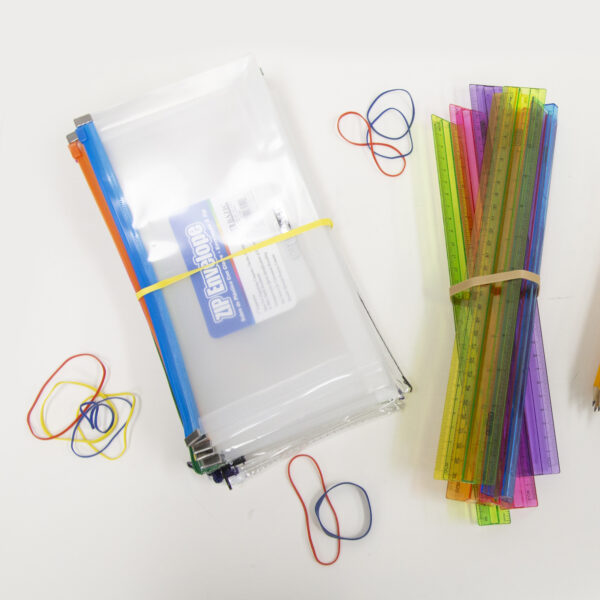 BAZIC 465 Multicolor Rubber Bands for School, Home, or Office (Assorted  Dimensions 227g/0.5 lbs)