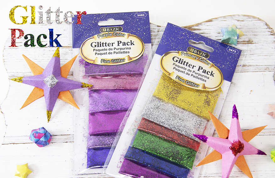 Glitter Packs  Bazic Products Bazic Products