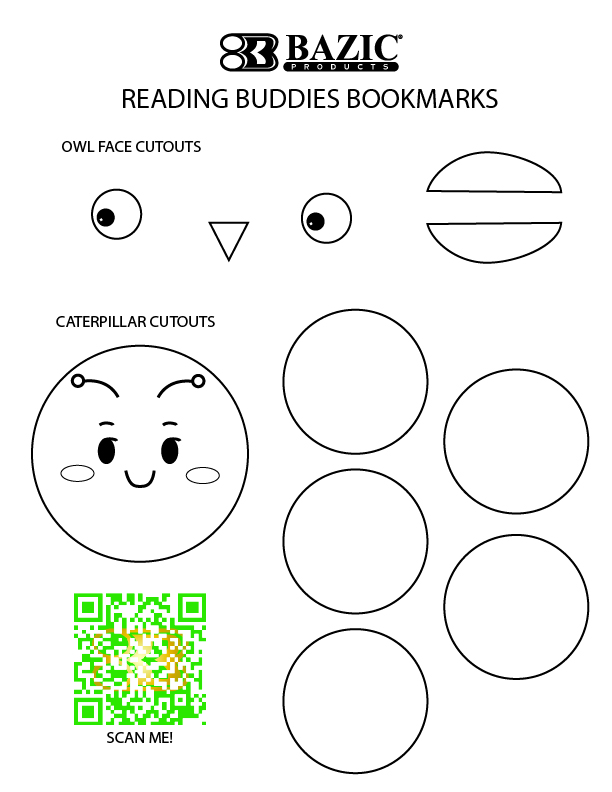 Book Buddies Easy DIY Bookmark Craft for Kids - Seeing Dandy Blog