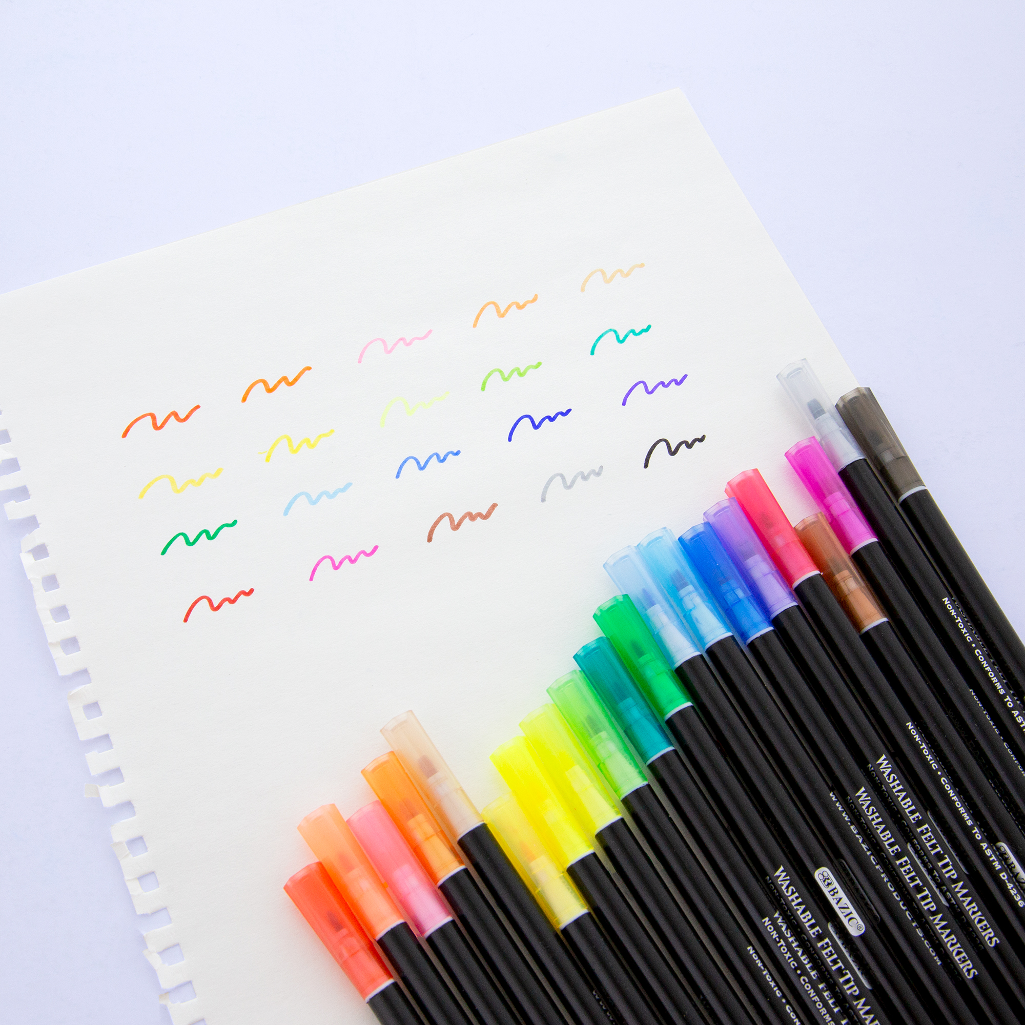 Washable Felt Tip Markers by ökoNORM
