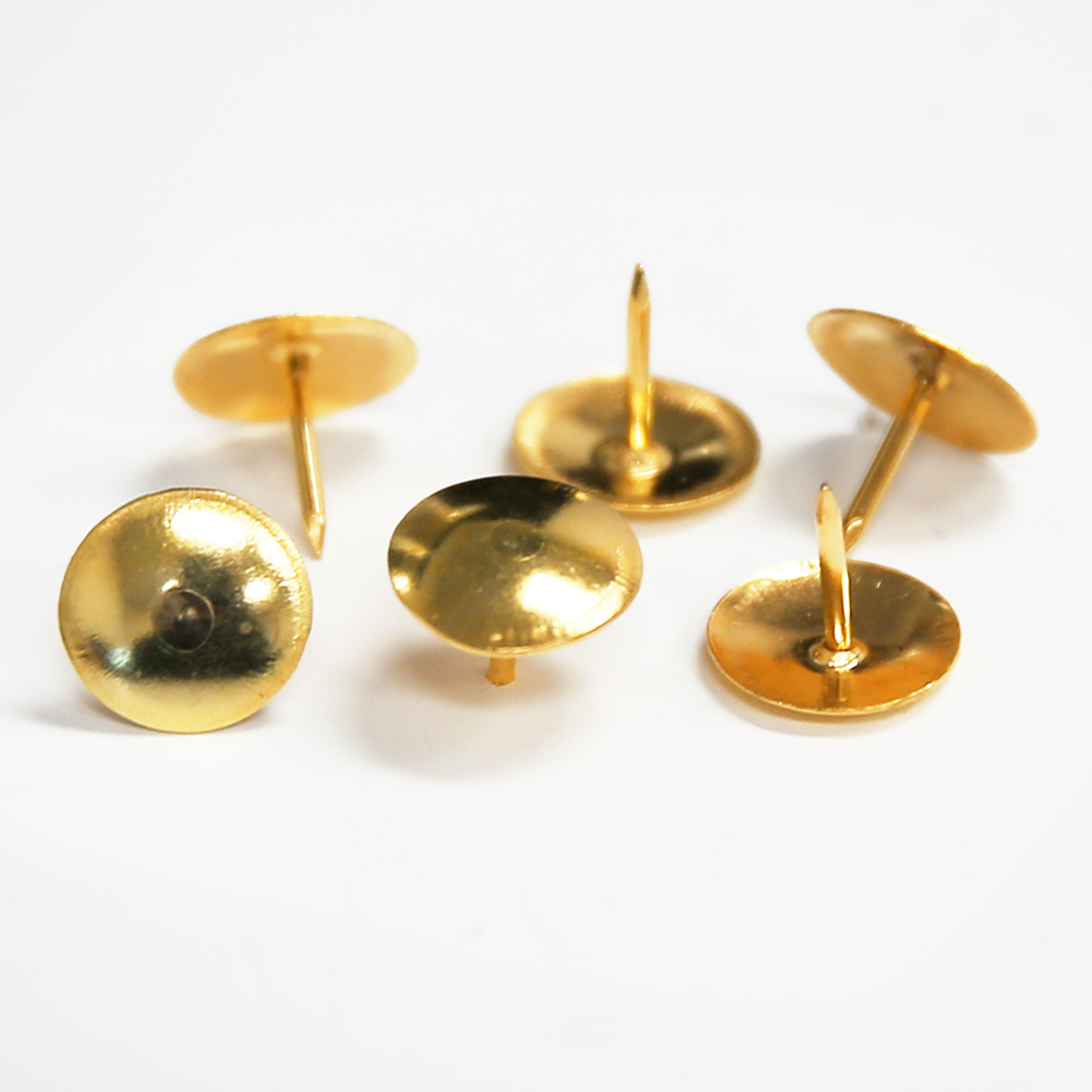 BAZIC Brass (Gold) Thumb Tack (200/Pack) Bazic Products