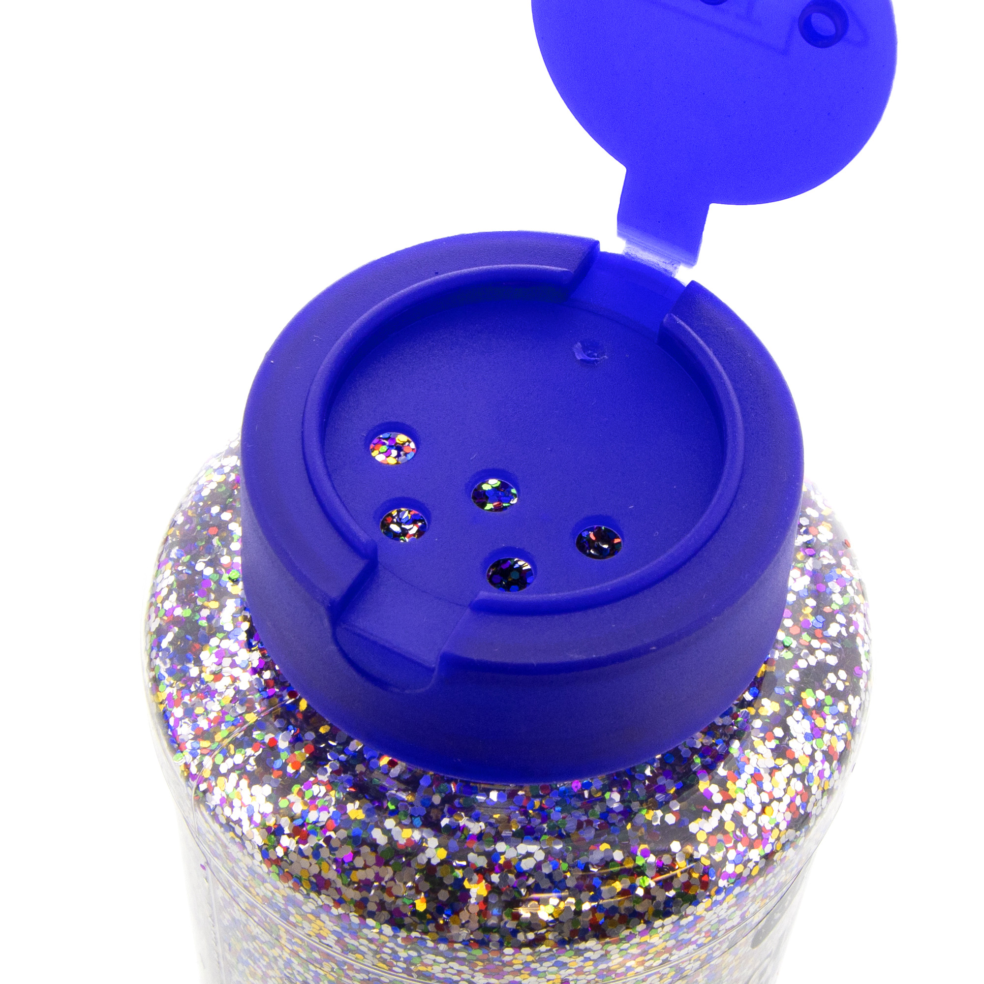 16oz BAZIC Blue Glitter Shaker Bottle 1lb Sparkle Slime Art Crafts Kids  Project