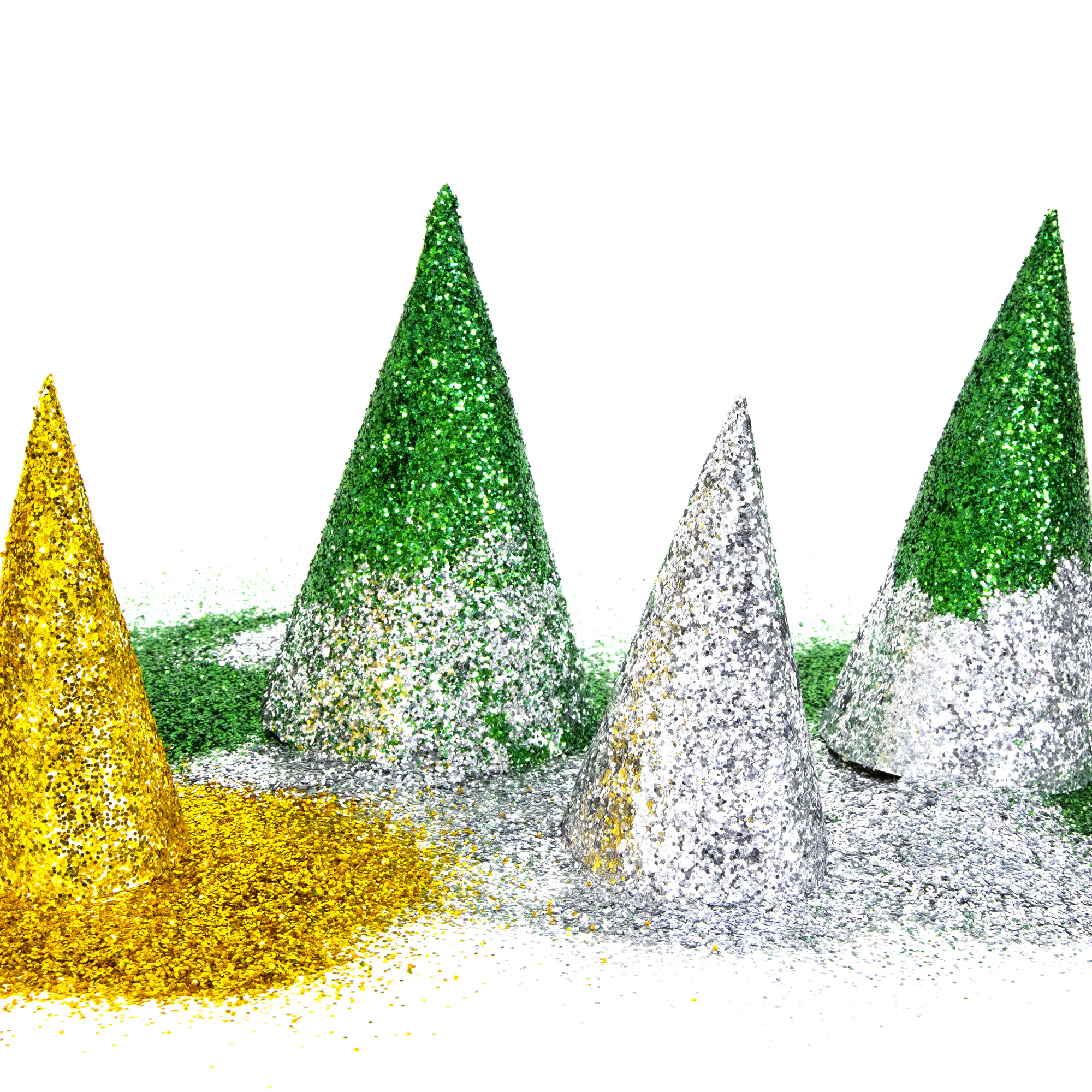 New Martha Stewart Fine Glitter Flocking Powder Set Of 12, 40-34Q46  Scrapbooking