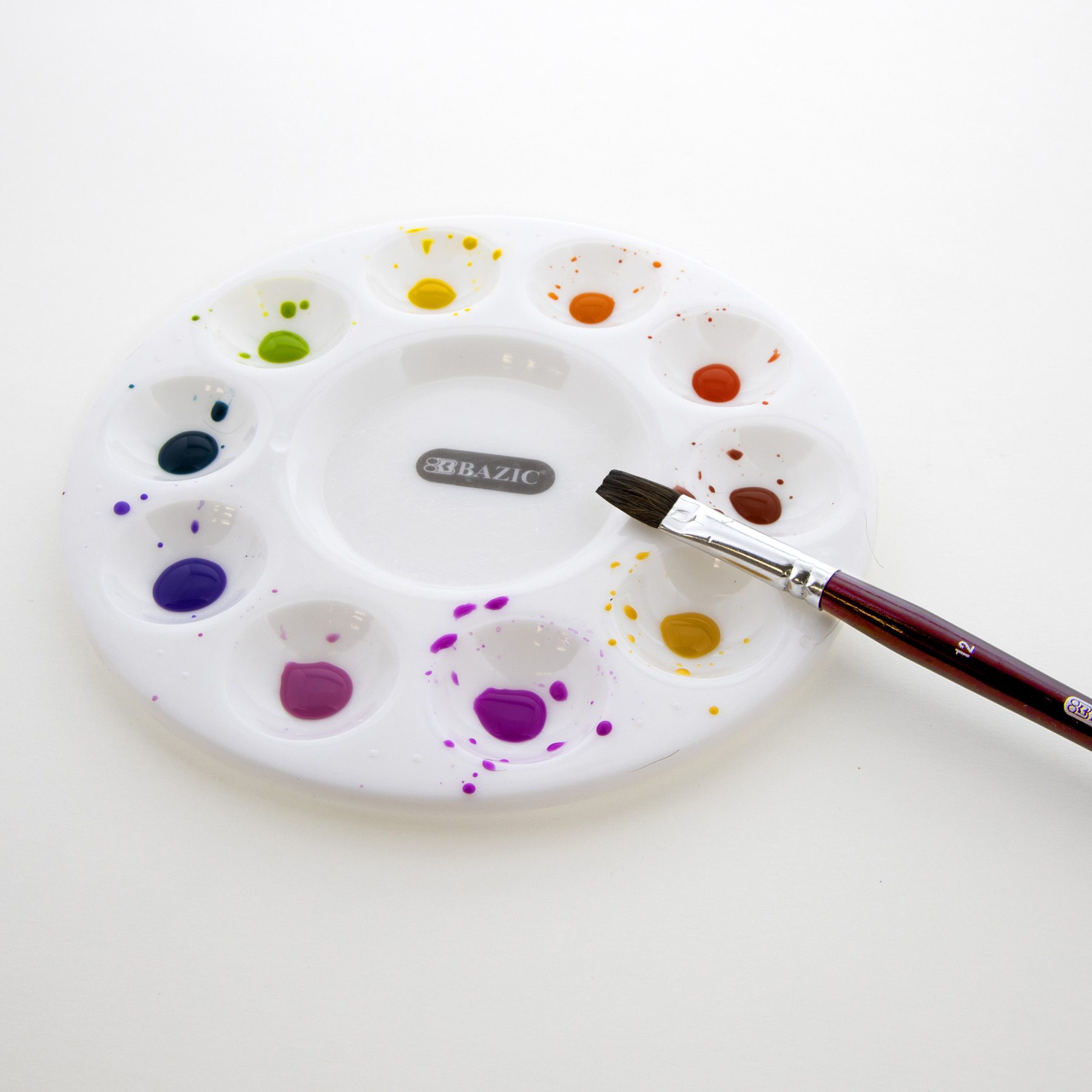 Nail Art Color Mixing Palette 5/Pk - TDI, Inc