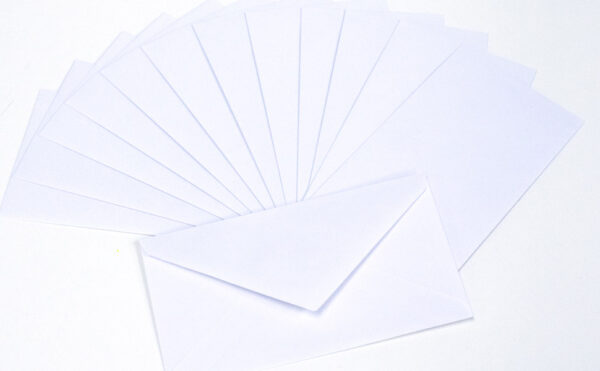 5-3/8 x 6-1/2 Quality Park #6-3/4 Business Envelopes with a Gummed Flap for Standard Remittance Business Mailing 90070 - 1 500 per Box 24 lb White Wove 
