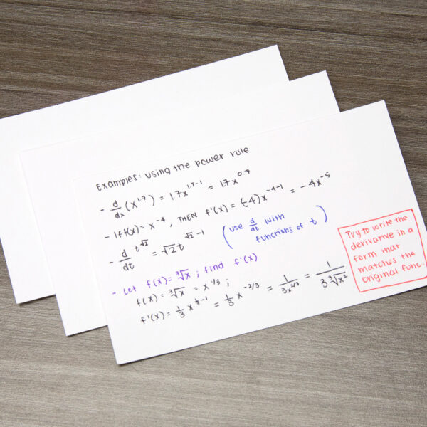 BAZIC 100 Ct. 4 X 6 Ruled White Index Card Bazic Products