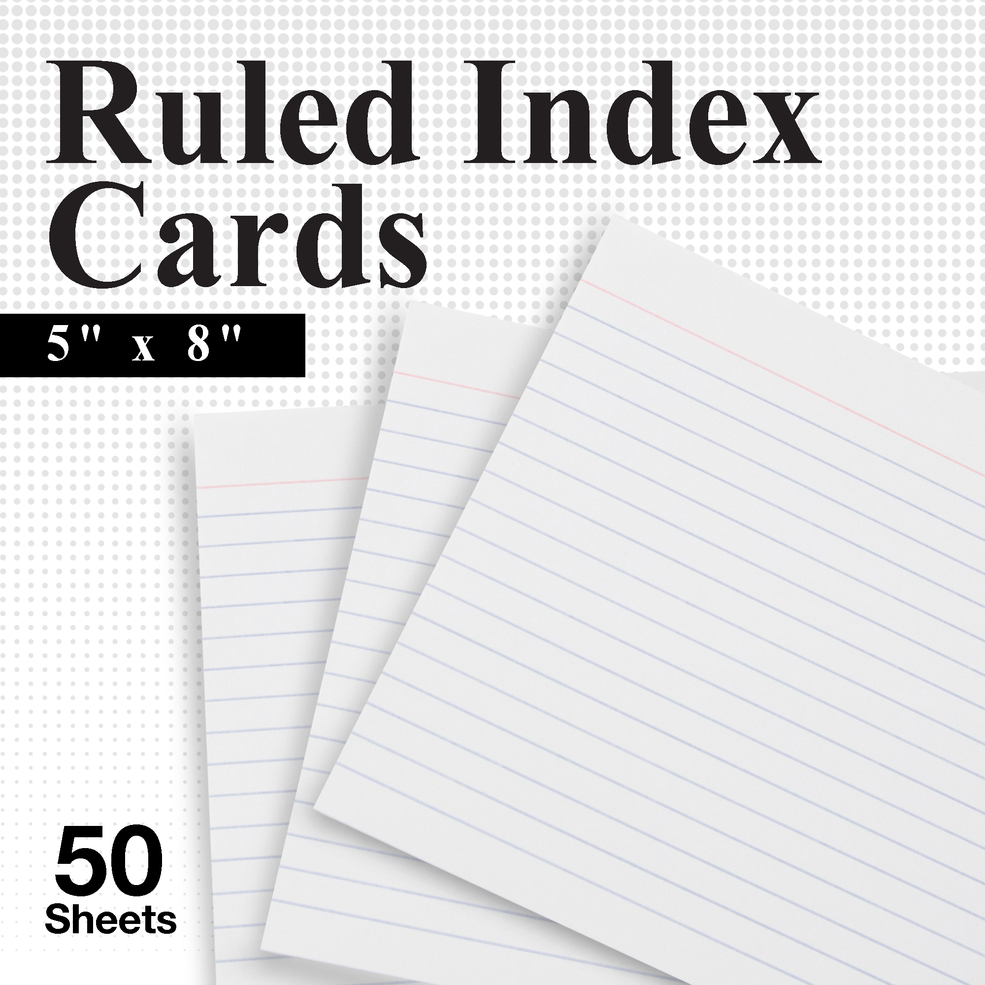 Pure Silver 92C (5.5X8.5) A9 Flat Cards - 50 pack