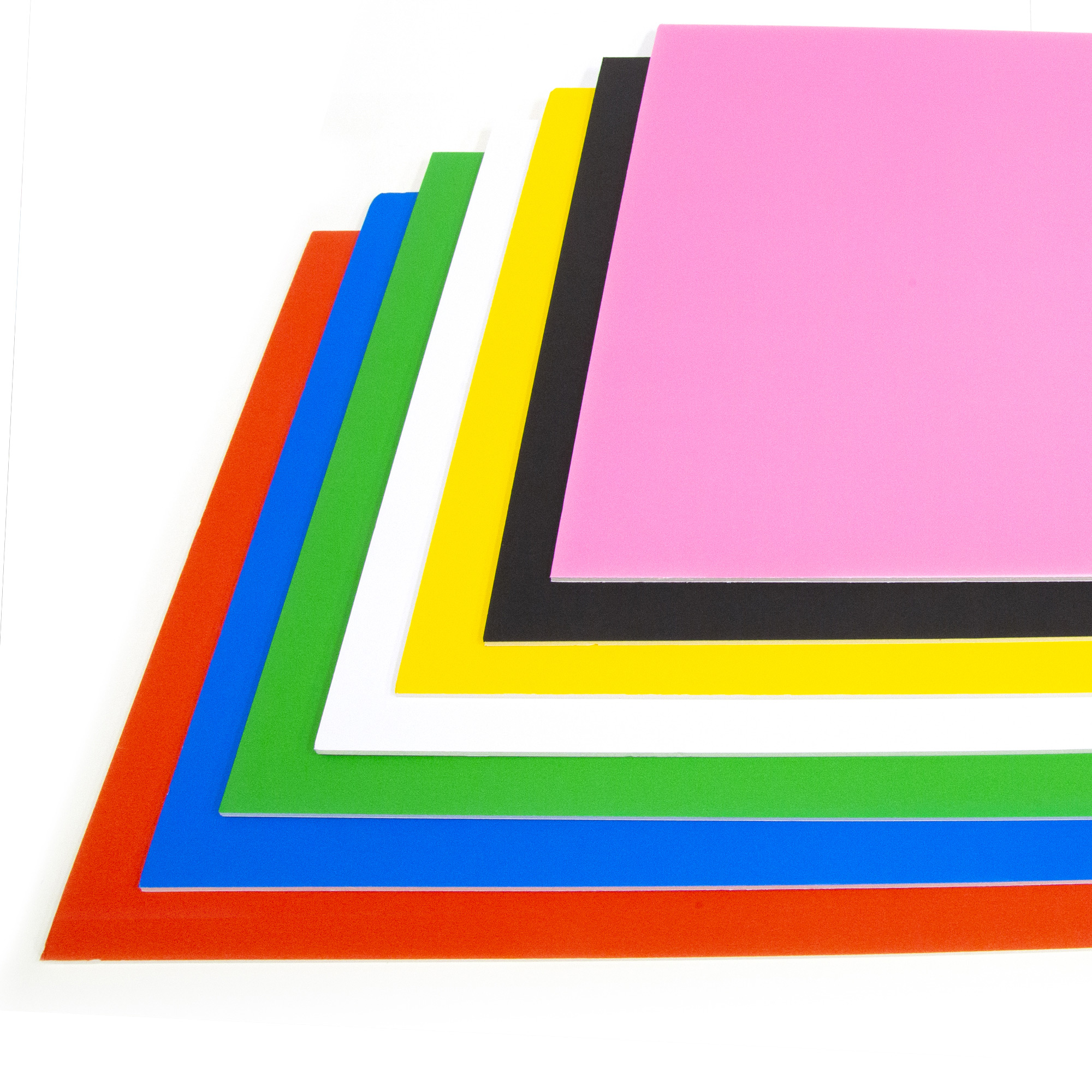 Assortment Pack of 25 Primary Color 20 x 30 Flipside Products 20305 Foam Board 