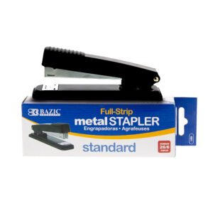 BAZIC Comfort Grip Desktop Stapler Set Bazic Products