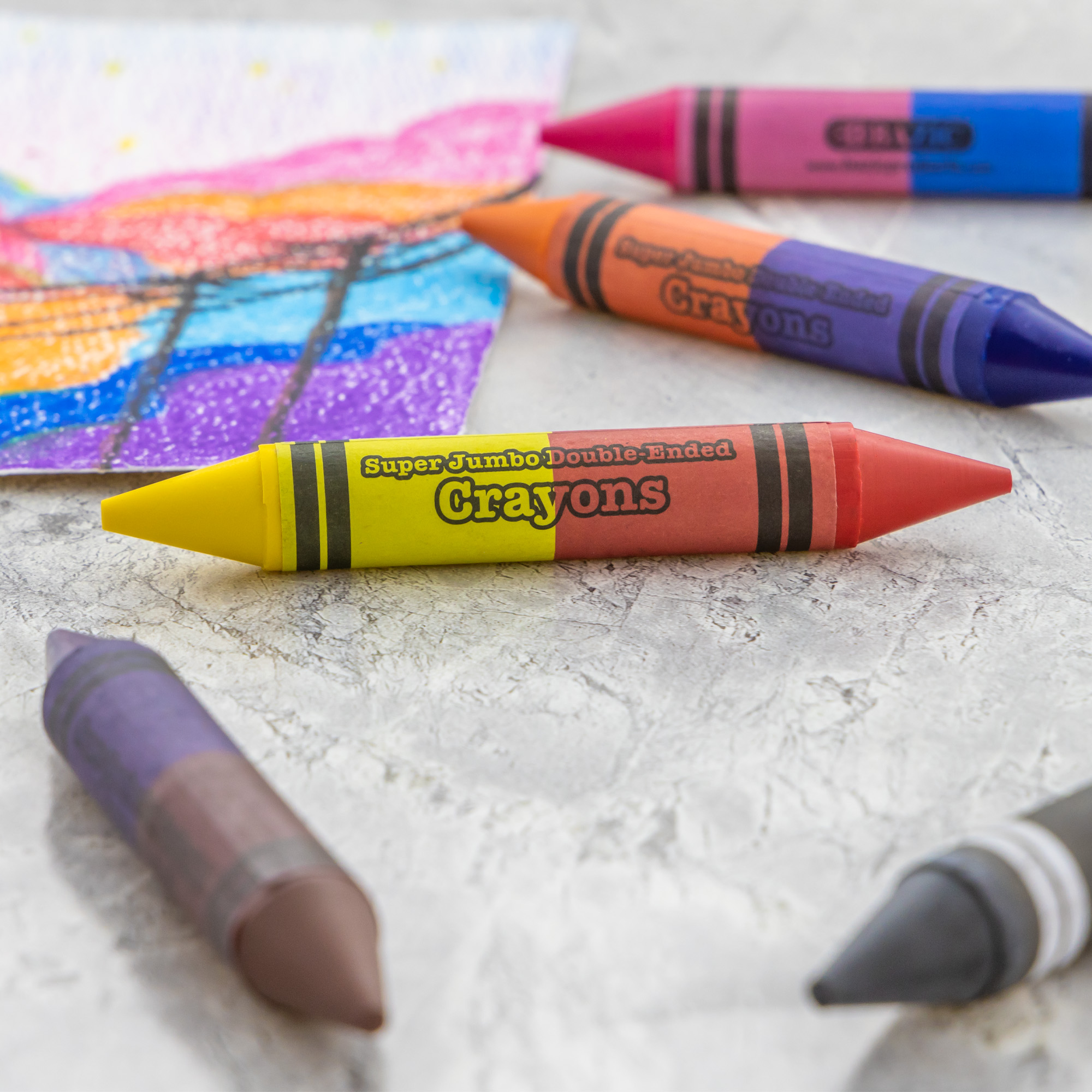 Bulk Crayons, Carnation Pink, 12/Box - Egyptian Workspace Partners