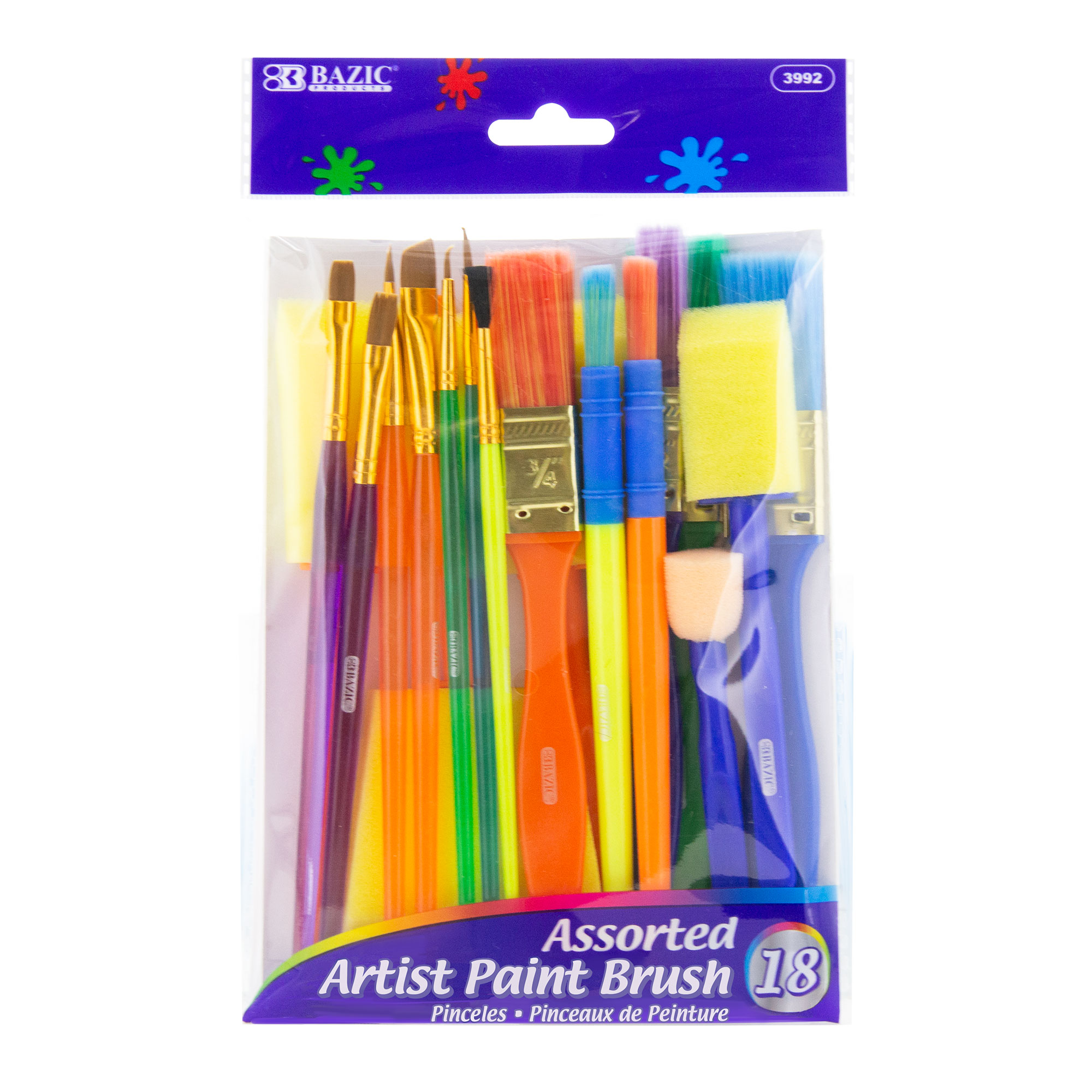 Paint Brush Set 18-pieces
