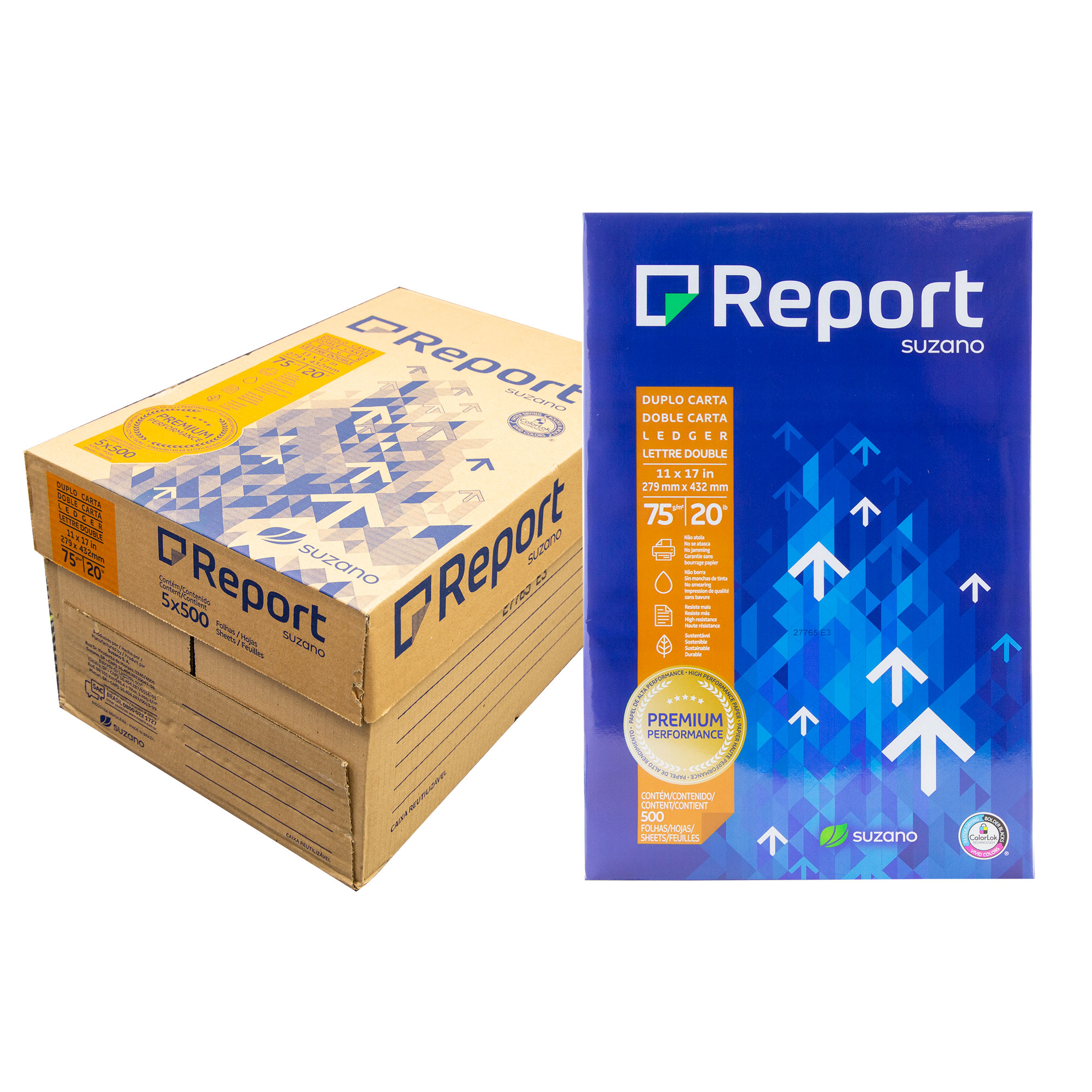 REPORT (98) 11″ X 17″ Ledger Size Copy Paper (10 Reams/Case)