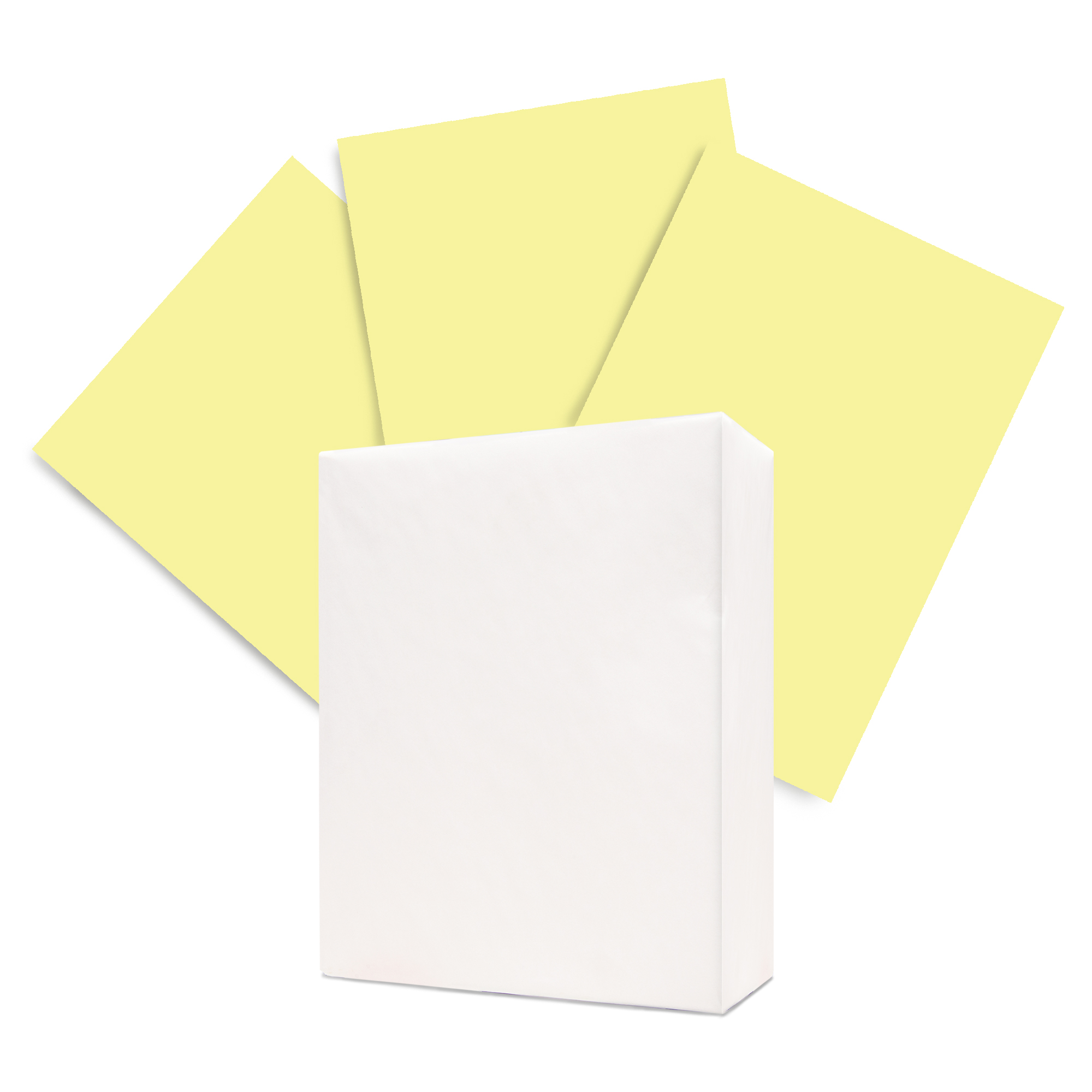 EAGLE COLOR (30% PCW) 8.5″ X 11″ Canary Colored Copy Paper (10 reams/case)