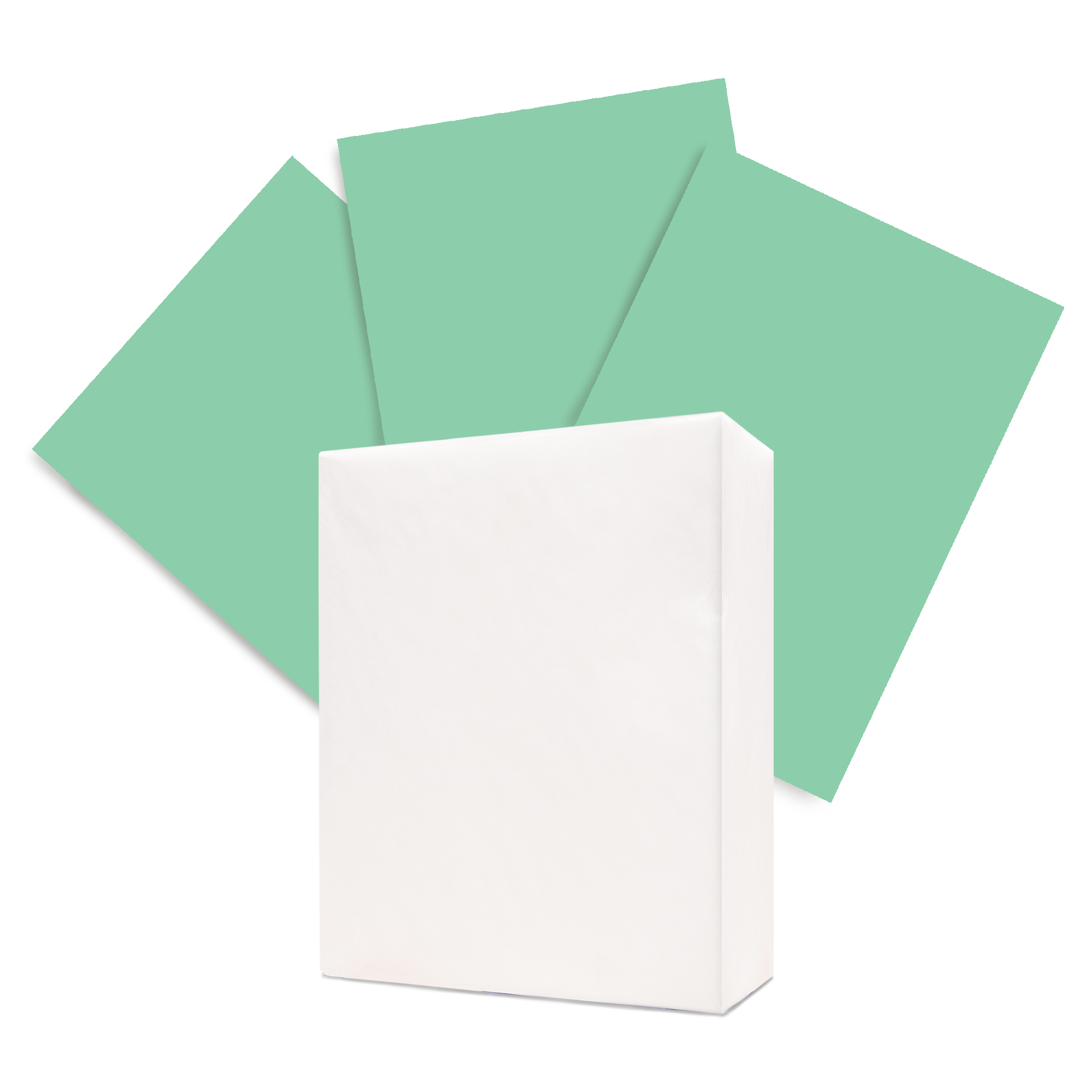 EAGLE COLOR (30% PCW) 8.5 X 11 Green Colored Copy Paper (10